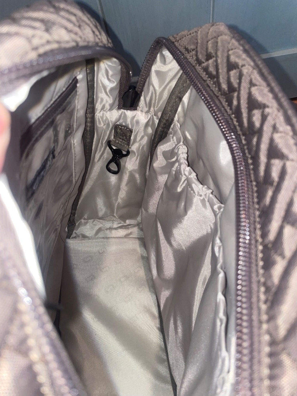 Lug Mini Puddle Jumper Tote Brushed Walnut - Picture 8 of 10